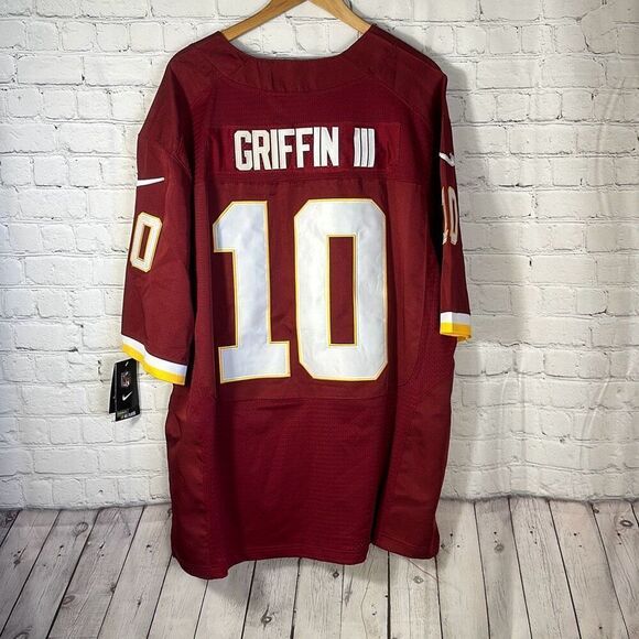 Nike Washington Redskins NFL Robert Griffin III On Field Football Jersey 52 NEW - Picture 7 of 10